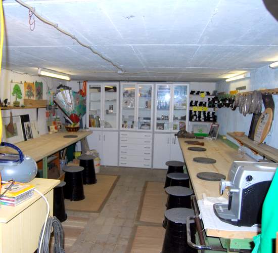 Werkstatt innen