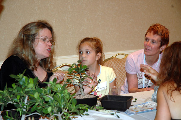 Christine Schmalenberg als Instruktorin im Kinderworkshop