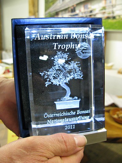 Der Siegerpokal für die beste Gestaltung ging an Johannes Kralovec und Stefan Steininger vom BC Wien :-) Herzliche Glückwünsche für die tolle Leistung!!!!!