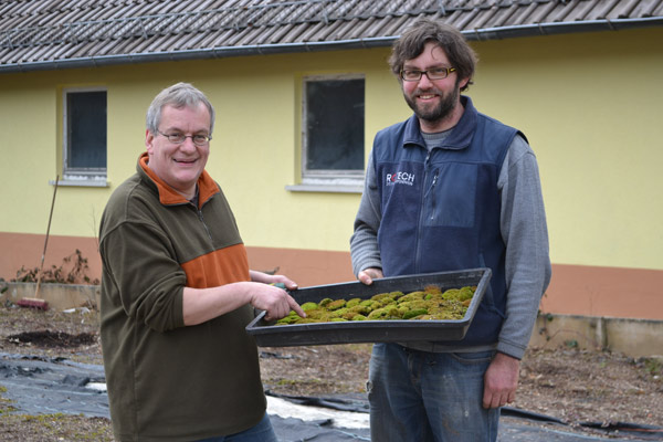 Ulf: "Wenn Du Moos willst, dann kauf Dir deine eigene Gärtnerei."