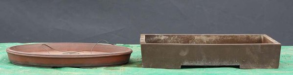 links die neue Schale, rechts die alte Schale