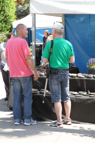 Die Beistellexperten am fachsimpeln