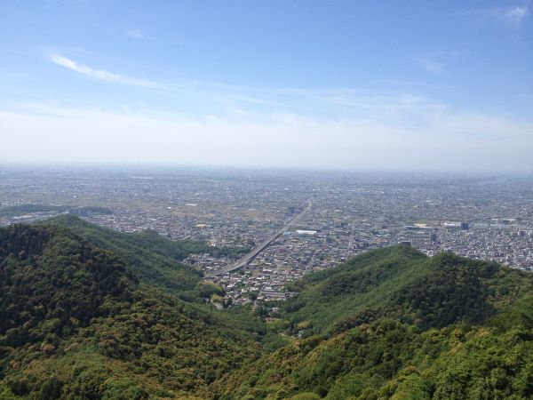 Blick von Gifu Castle