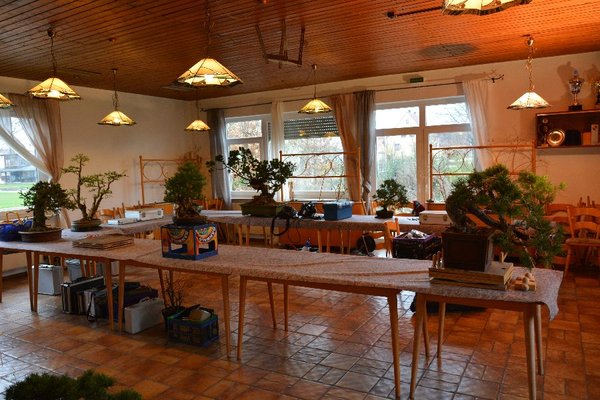 Die Location.... ein ganzes Sportheim für uns :-)