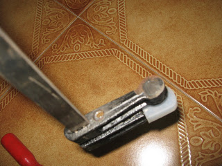 Widerlager einbohren
