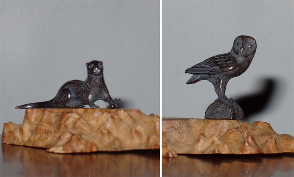 Bronzefiguren aus Birmingham GB - die preisgünstige Variante<br />(im Gegensatz zu den wundervollen, aber kostspieligeren Figuren von Henk Fresen)