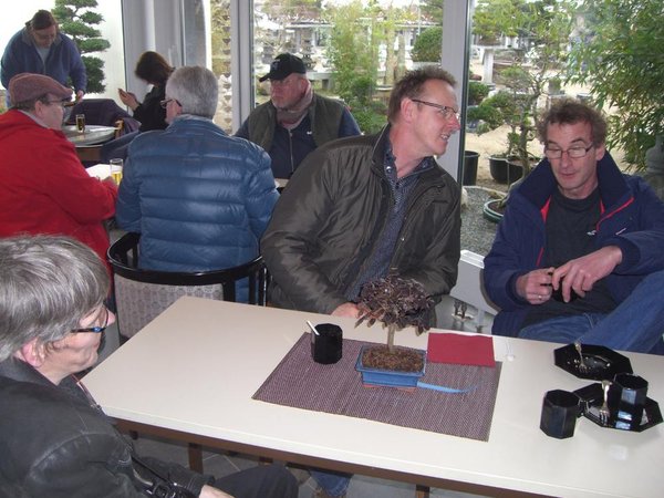 Wil (vorne links), Manni und Martin_S
