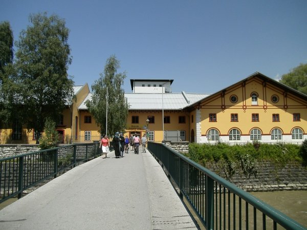 da drinnen war die Ausstellung