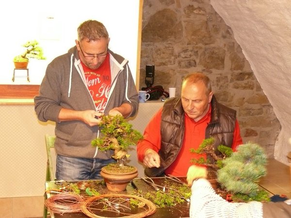 Jörg und Udo unermüdlich