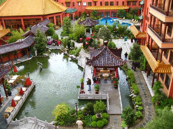 Übersicht des chinesischen Gartens