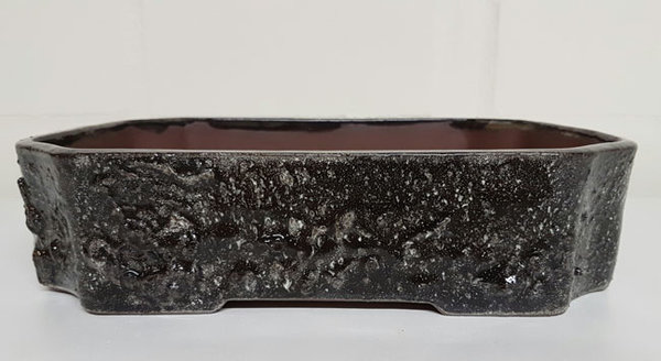 rechteckig glasiert in 27 x 20 x 6,6cm