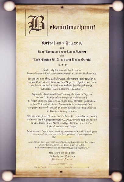 Die Einladung