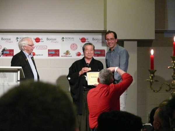 Preisverleihung (Nominierung an David Benavente)