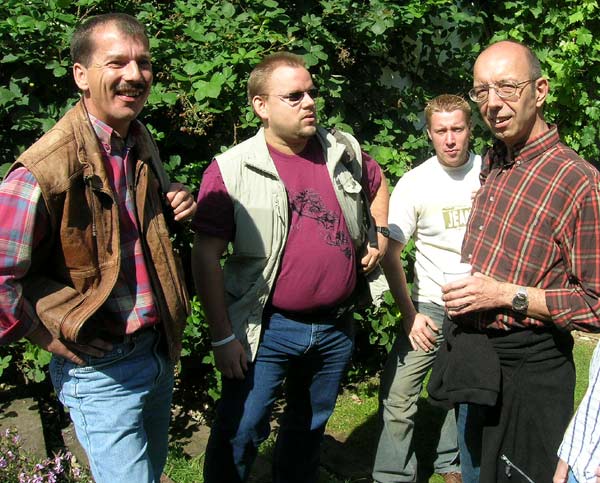 Tom, Nils O., Erik, Reiner
