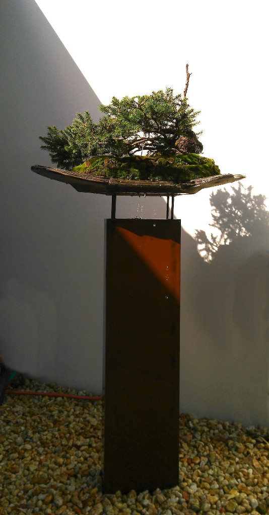 Präsentation mit Stele