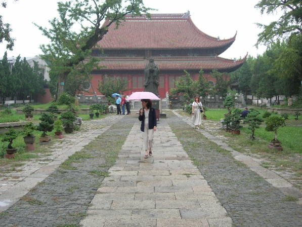 Der Eingang zum Grossen Garten