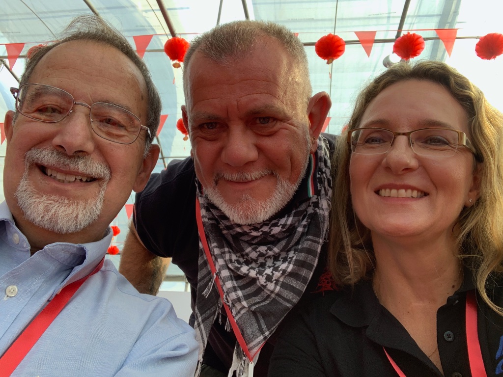 Mit Bill und Marcelo