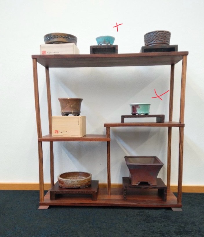 Weißt du von wem die beiden Schalen sind? in der mittleren Ebene sieht nach Eimei aus, die obere von Martin selbst?