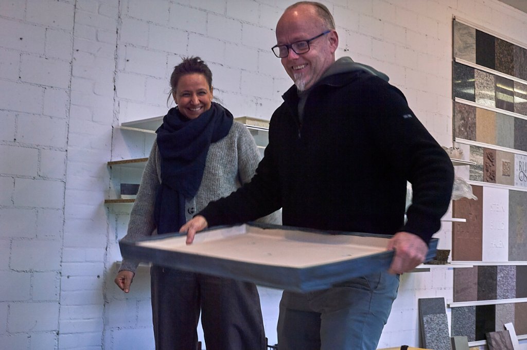 Hands on mit den grossen Stücken von Nadja