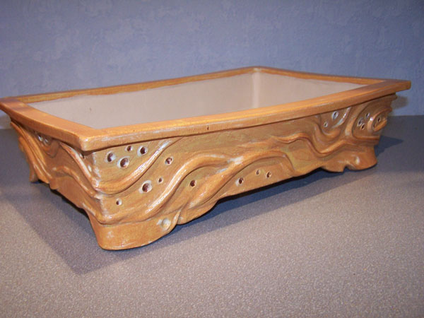 38x25x9,5cm , etwas Eigenwillig in Form und Farbe!