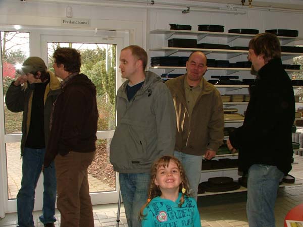 Matze (Neschek), Ernst-Georg (EGK), Steffen (Saroner), Martin (Bite85), HolgerB und im Vordergrund die kleine Marie