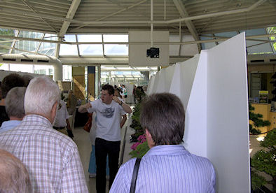 Martin Sturm bei der Arbeit