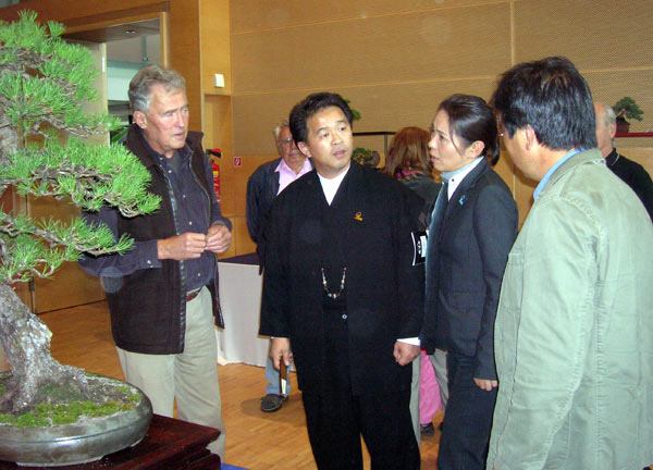 Walter Pall mit Gästen aus Japan