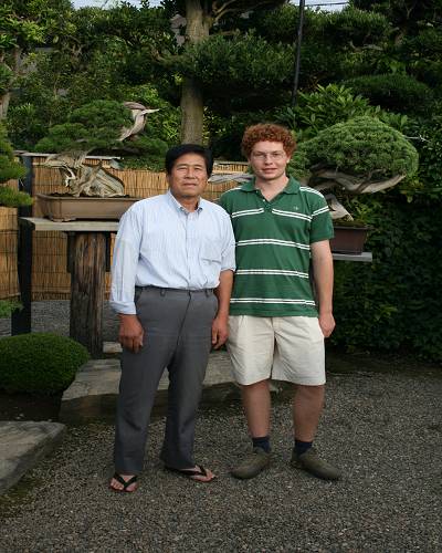 "muss"-foto :-) herr kimura lächelt sanft. rechts ich, falls zweifel aufkommen :D