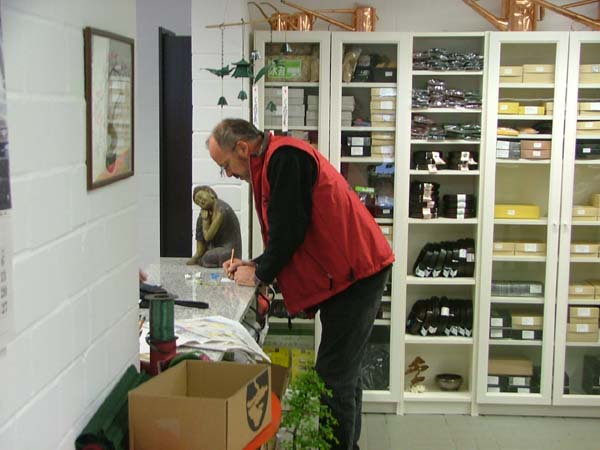 Hermann Pieper immer in Action